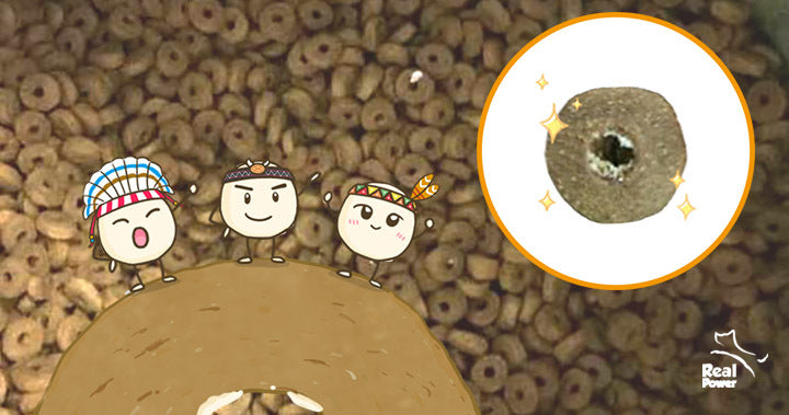 What Are the White Specks on Real Power Kibble?