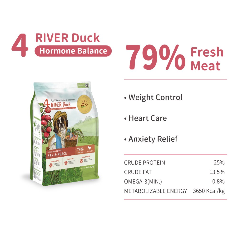 Dog Food No.4 RIVER Duck