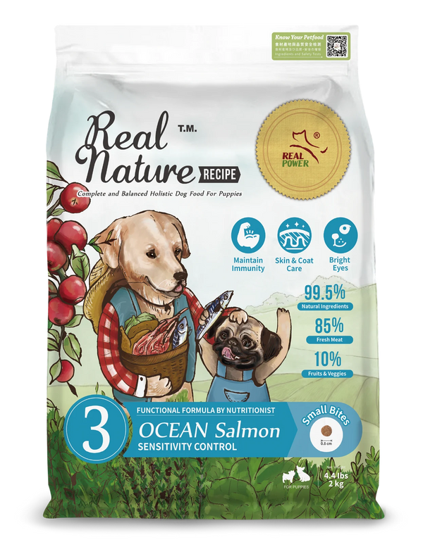 Junior Dog Food No.3 OCEAN Salmon